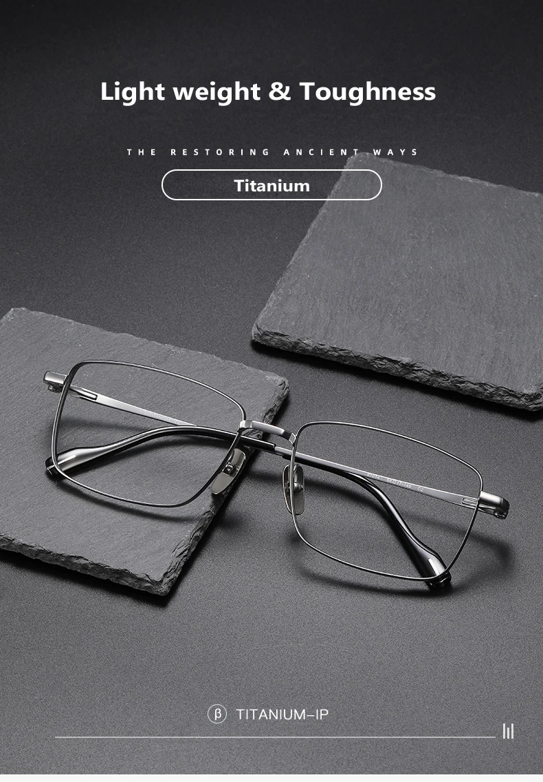 Oveliness Unisex Eyeglasses - Front View