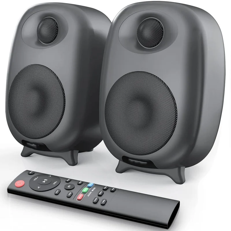 Altoparlanti Per Computer Multimediali Driver Grande Da 3 Pollici Bt 5.0 Dsp 50W Channel 2.0 Bookshelf Sound Potente Sistema Audio Per Altoparlanti At