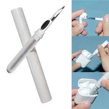 Kit detergente 3 In 1 penna per la pulizia degli auricolari per Airpods Pro 3 2 1 spazzola per cuffie detergenti auricolari strumento per la pulizia per cellulare