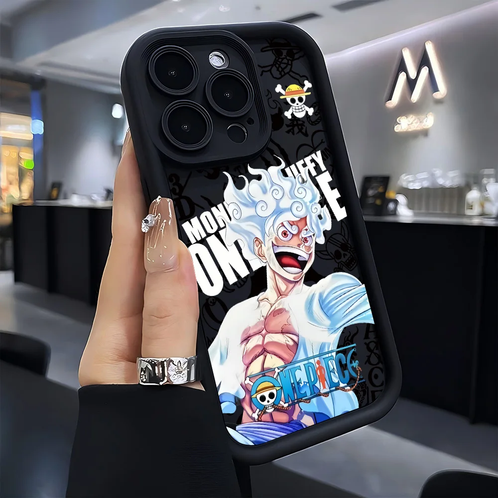 Anime Ones Pieces Soft Back Phone Case Cover