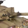 Heng Long 1/16 Scale 7.0 Plastic RC Tank Challenger II RTR Model 2.4G 3908 Painted In Yellow Gearbox Wheels Smoking Unit TH17734 5