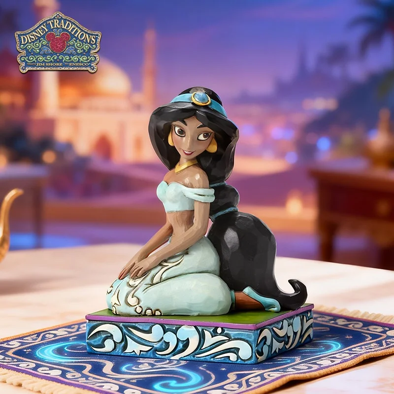 디즈니 전통 짐 쇼어 자스민 공주 수제 수집용 피규어 알라딘 데스크탑 장식품 ..