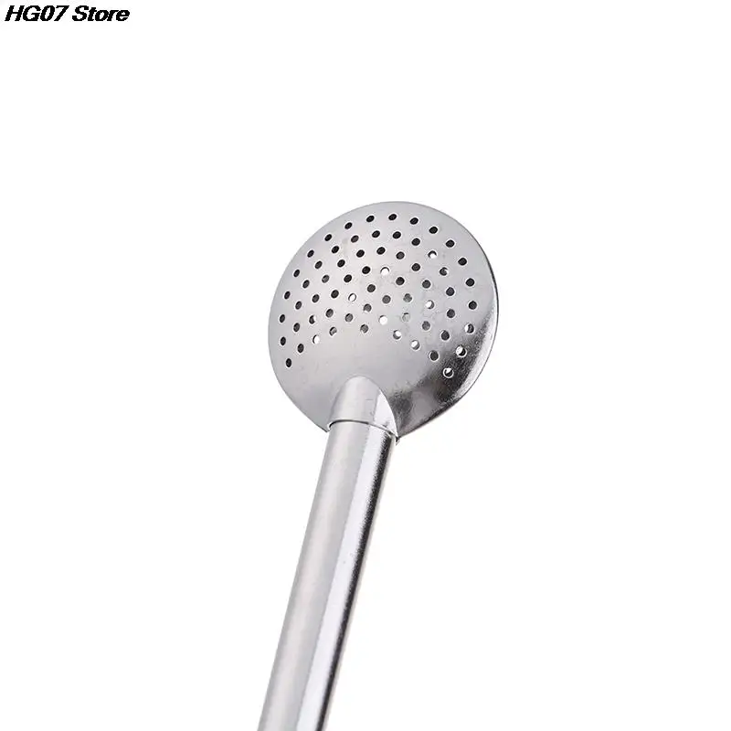 Stainless Steel Drinking Straw Filter Handmade Yerba Mate Tea Bombilla Gourd Washable Tea Tool 1PC