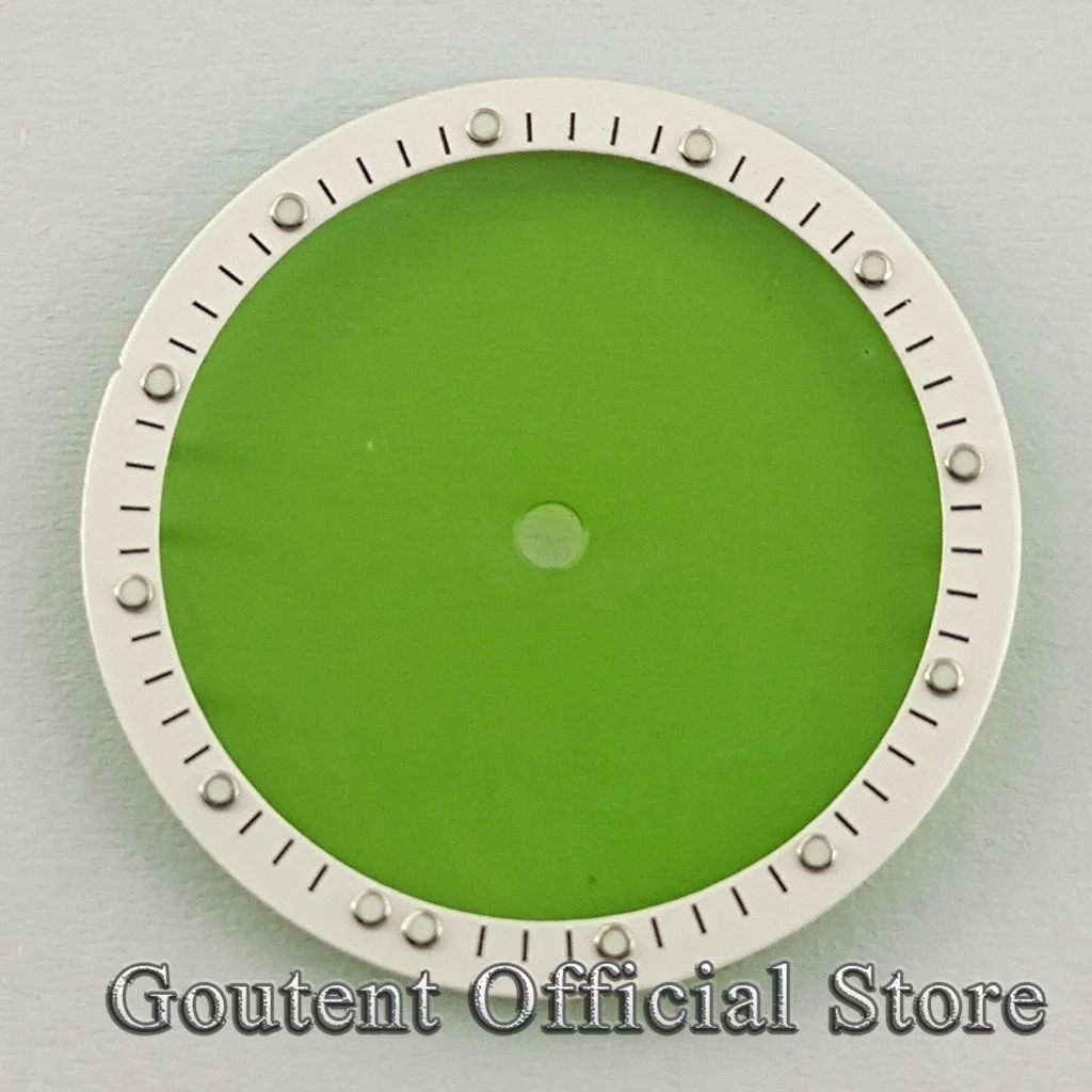 Goutent Elegant Black Blue White Perspective Dial with See-through Design for Automatic Movement Watches
