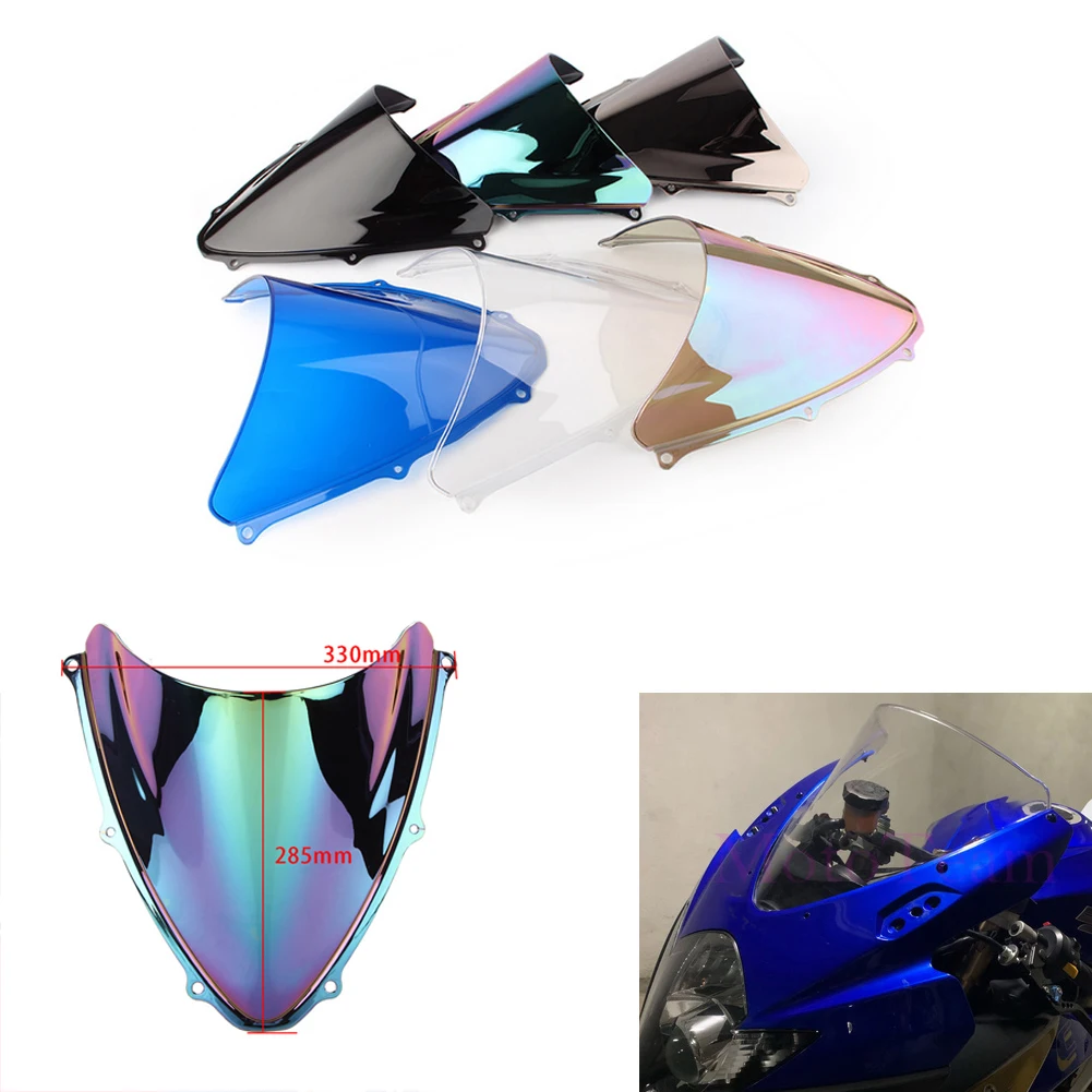 Windowsデスクトップ yzf Amazon.com: PSLER Windshield Windscreen Double Bubble for