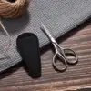 1Pcs Stainless Steel Small Makeup Grooming Scissors Eyebrows For Manicure Nail Cuticle Beard And Mustache Trimmer Nose Hair Tool 2