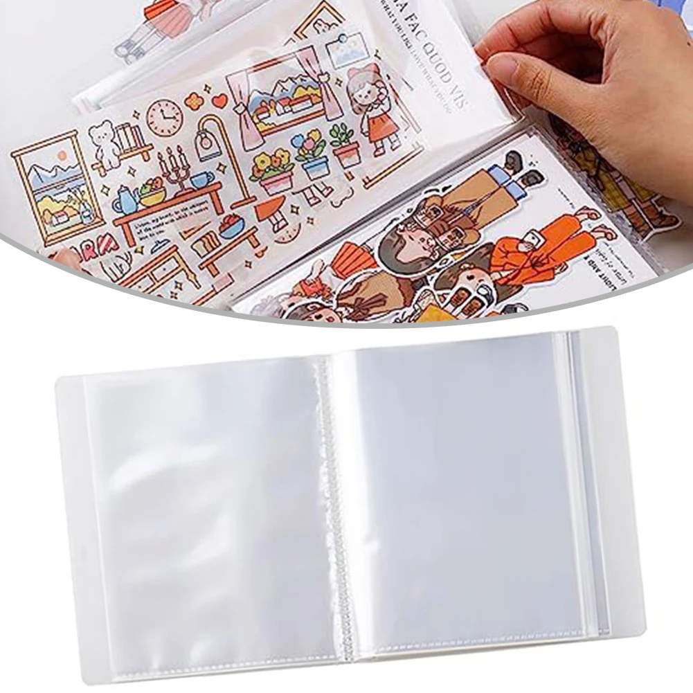 A6-Informationsheft, wasserdichtes 4 x 6 transparentes Fotoalbum mit 40 Fächern und großem Fassungsvermögen, A6-Informationsheft – Detail 6