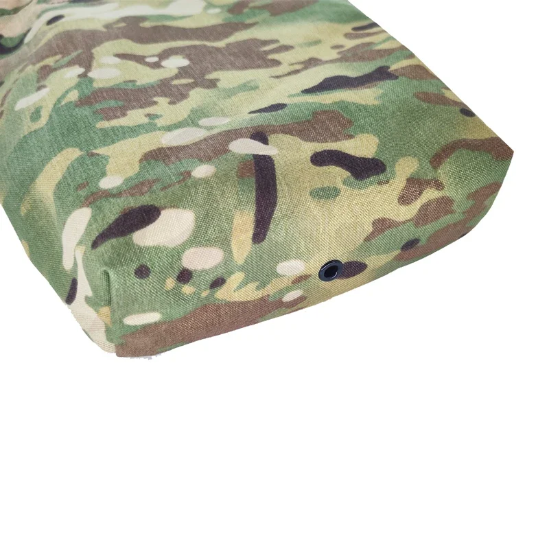 Airsoft Molle 접이식 파우치, 전술 EDC 덤프 파우치, 확장 기어 멀티캠, 하단 걸이식 재활용 보관 복부 가방
