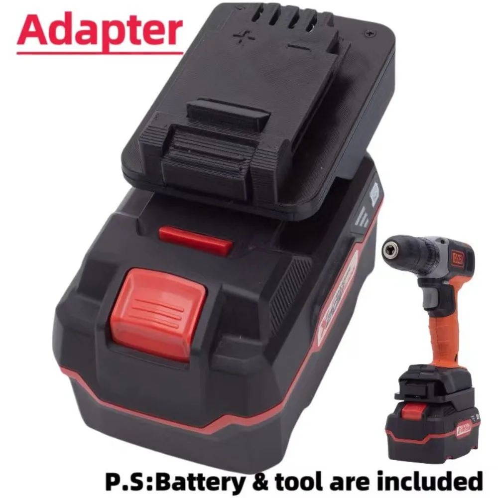 

For PARKSIDE LIDL X20V TEAM Battery Adapter For Lidl Parkside x20V Battery to For Black Deckr 20v Tools - Battery Converter