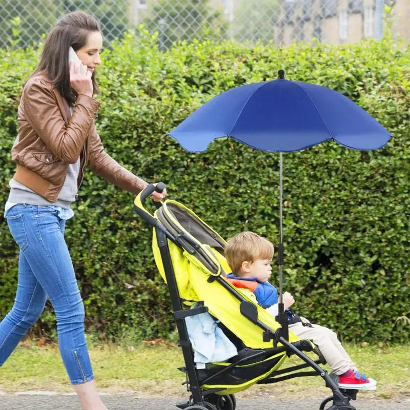 Parasol coche y silla bebé con indicador UV