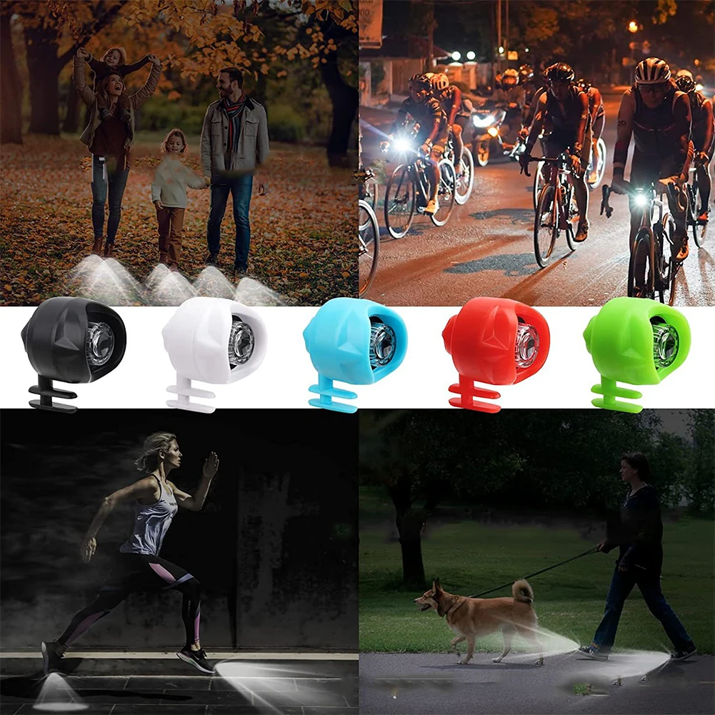 LED Lights Croc Headlights 1/2PCS for Croc Shoe