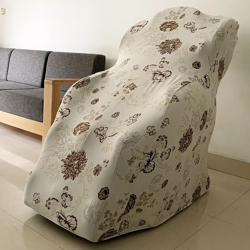 Electric Massage Chair Stretch Elastic Full Cover Home Furniture Back Backrest Massage Case Chair Covers Washable Dust Covers 4
