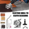Electric Drill To Cloth Scissors Hand-Held Leather Cloth Cutting Machine Blade Clothing Carpet Fabric Cutter Electric Scissors 4