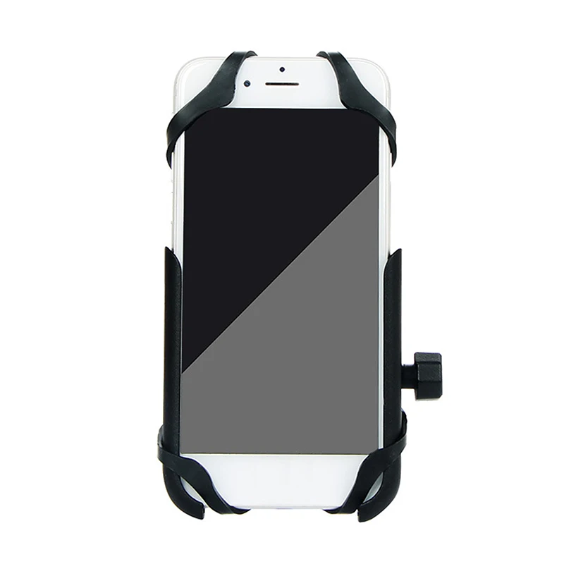 Bike Motorcycle Phone Mount Tether X Web Grip Silicone Cell Phone Holder Band Universal Elastic Rubber Security Strap bicycle phone holder