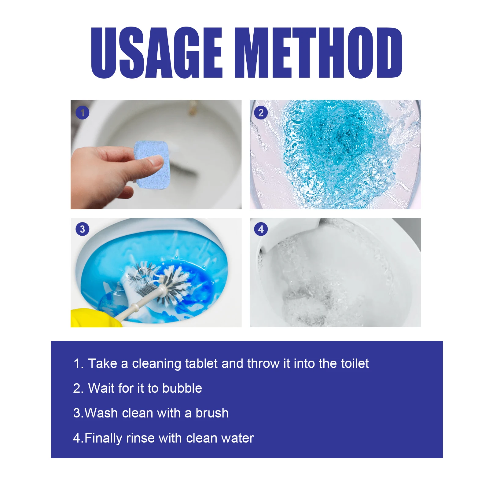 Jaysuing Toilet bowl cleaner Cleaning toilet bowl urine stains dirt deodorization household toilet cleaner