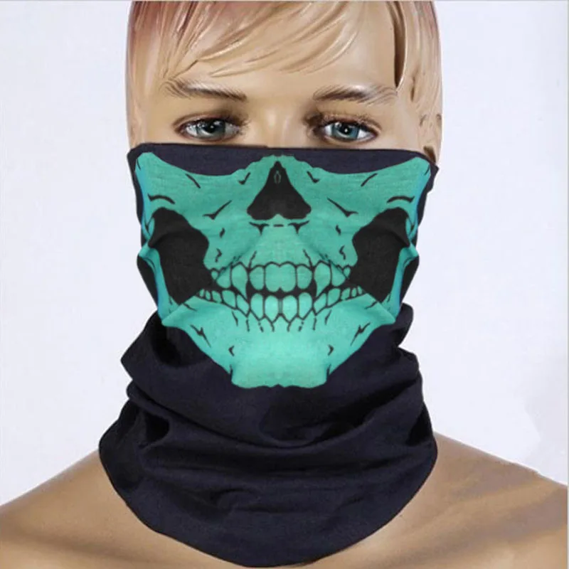Halloween Mask Horror Skeleton Chin Performance Party Dress Up