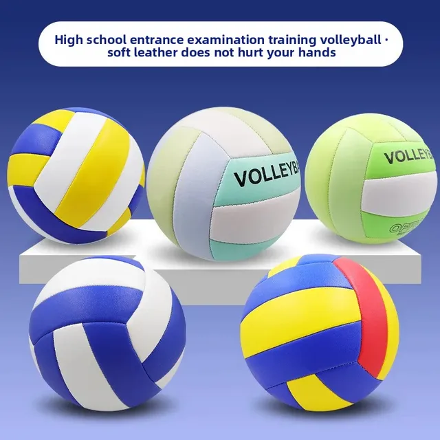 Soft Beach Volleyball 4 Number 5 for Primary School Students And Senior High School Entrance Examination Special Training PU Lea Soft Beach Volleyball 4 Number 5 for Primary School Students And Senior High School Entrance Examination Special Training PU Lea