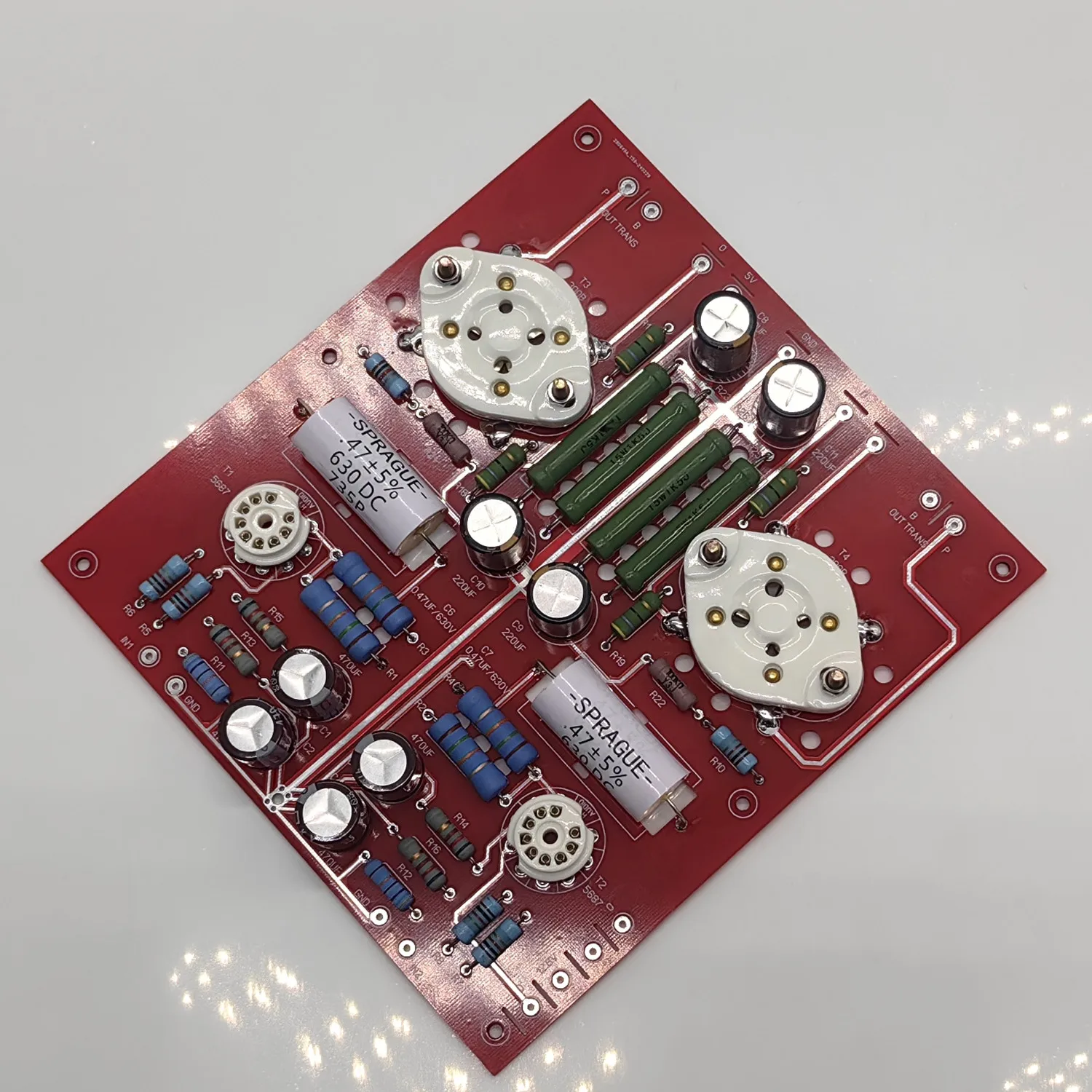 HiFi ANK 300B Single-Ended Stereo Tube Power Amplifier Board Kit + Power Supply Board Kit – Detail 2