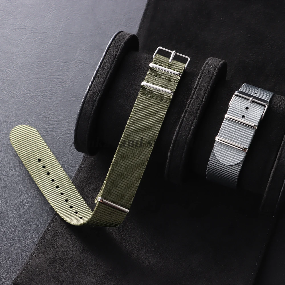 Premium High-Density Durable Nylon Watch Straps - Soft, Sporty Wristband Accessories