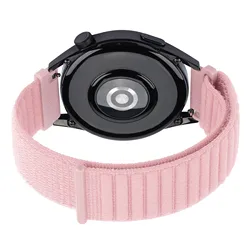 Magnetic Nylon Strap Wristband, 20/22mm Bracelet - 1 piece 22mm (C - Pink)