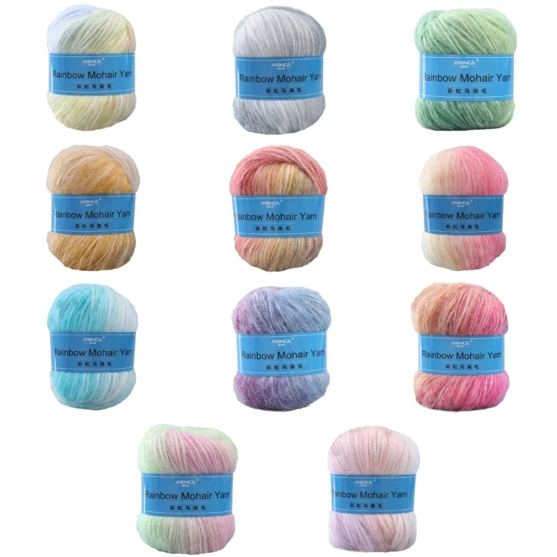 

Color Matching Winter Knitting Threads Cardigan Sweater Hat Scarf Knit Materials