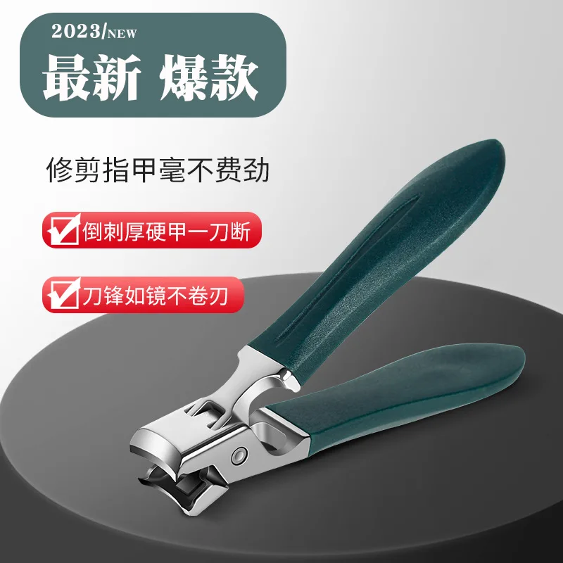 Straight Nail Clipper, 20mm Wide Jaw Opening Extra Large Toenail