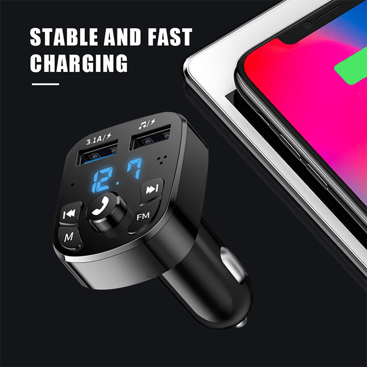 Car Bluetooth MP3 Player Car FM Transmitter Car Hands-Free Car Phone Music U Disk S32cf4635838c4d978b106b5dd8df25a87