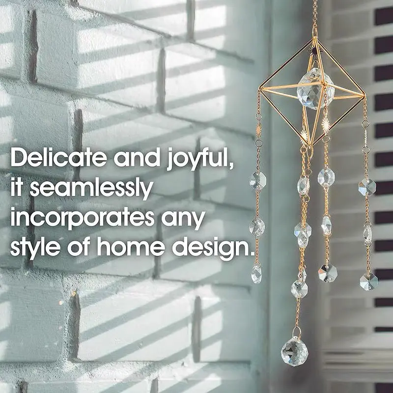 Sun Catcher Crystal Pendant Window Ornament