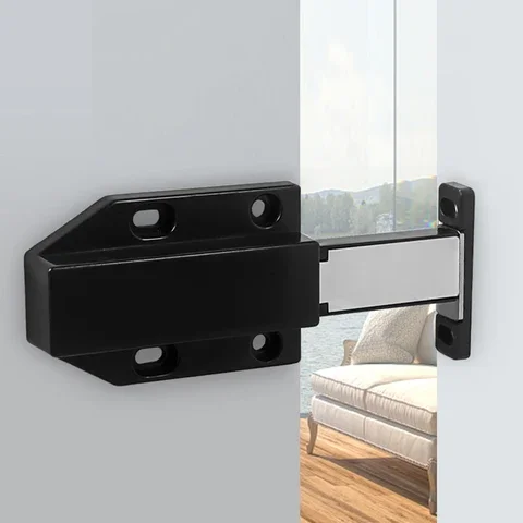 

Magnetic Cabinet Cupboard Door Catch Wardrobe Drawer Closure Touch Latch Catcher Furniture Suction Hardware Accessory