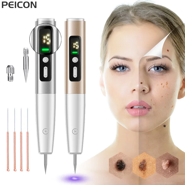 Skin Tag Remover Of Laser Plasma And Pen With Dark Spot Mole Wart Remover