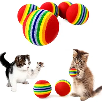 10PCS Rainbow Cat Balls 1