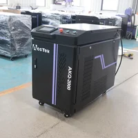2000W Hand Held Fiber Laser Cleaning Metal Paint Coat Rust Removal Machine AKQ-2000 2