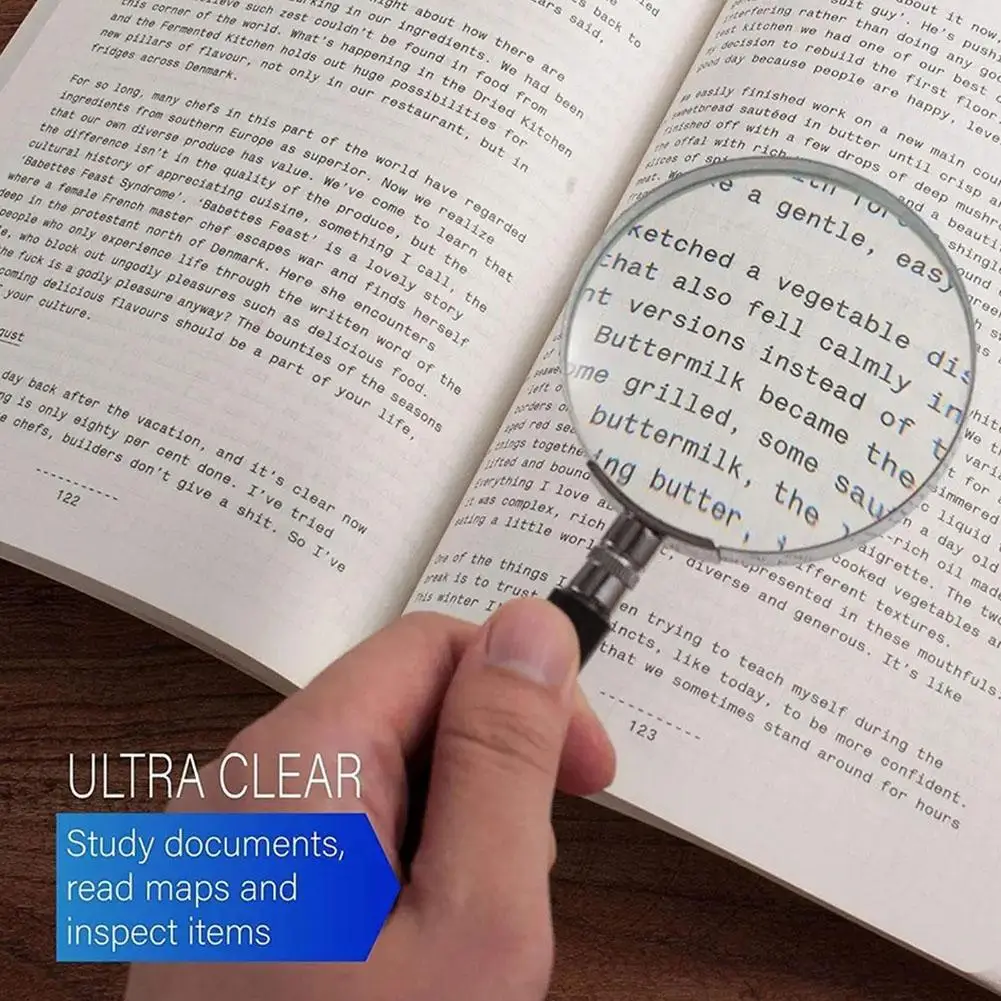 Mini 10X Handheld Magnifying Glass 50mm Jewelry Reading Magnifying Glass Loupe For Reading Jewelry Senior jewelry magnifier jewelry magnifying glass magnifying glass reading magnifier