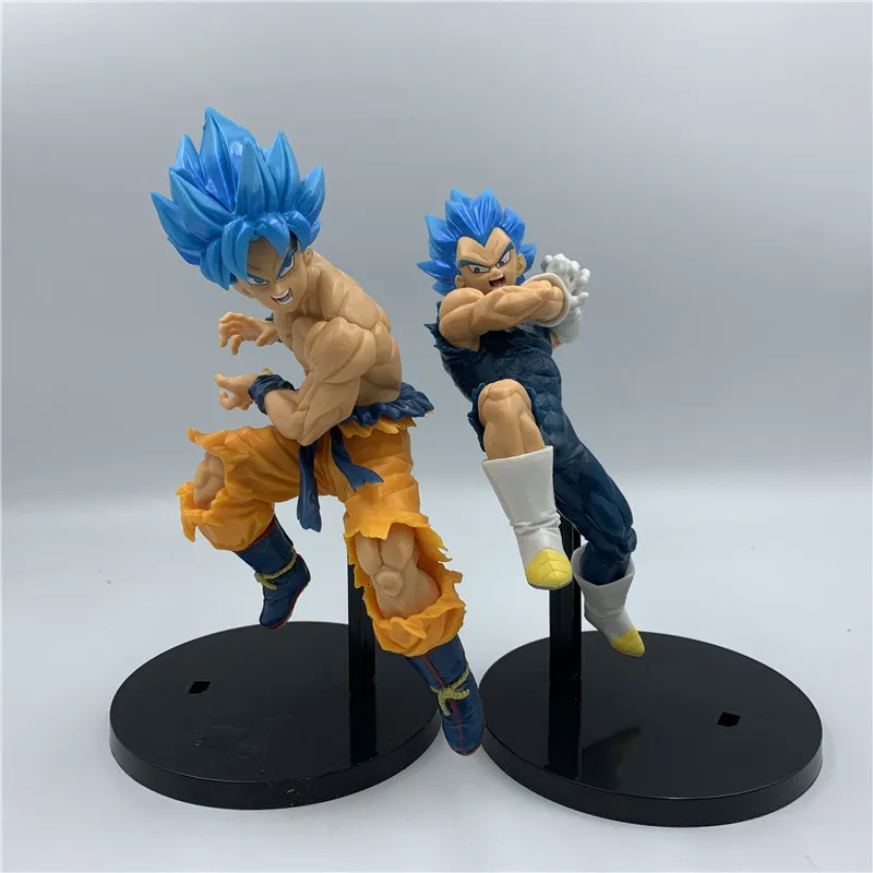 Figurine Dragon Ball Z Broly Vs Son Goku 28cm PVC - Collection Neuve