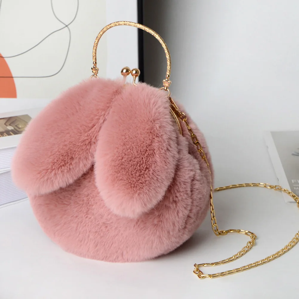 Women-Plush-Rabbit-Handbags-Totes-Faux-Fur-Rabbit-Crossbody-Bags-Soft ...