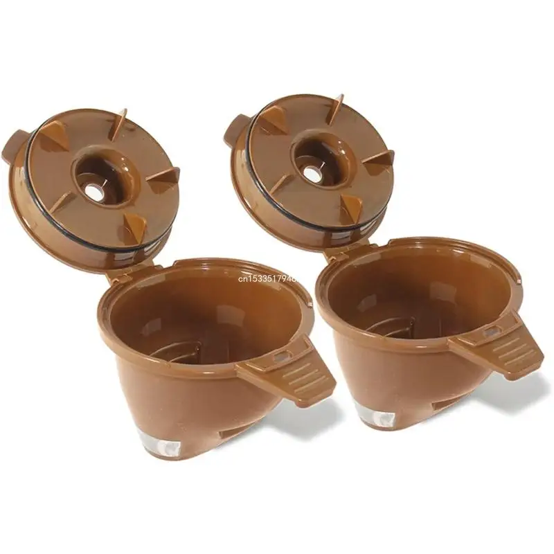 

2 Pieces Reusable Replacement Coffee Maker Basket Strainers Coffee Bar Filter Dropship