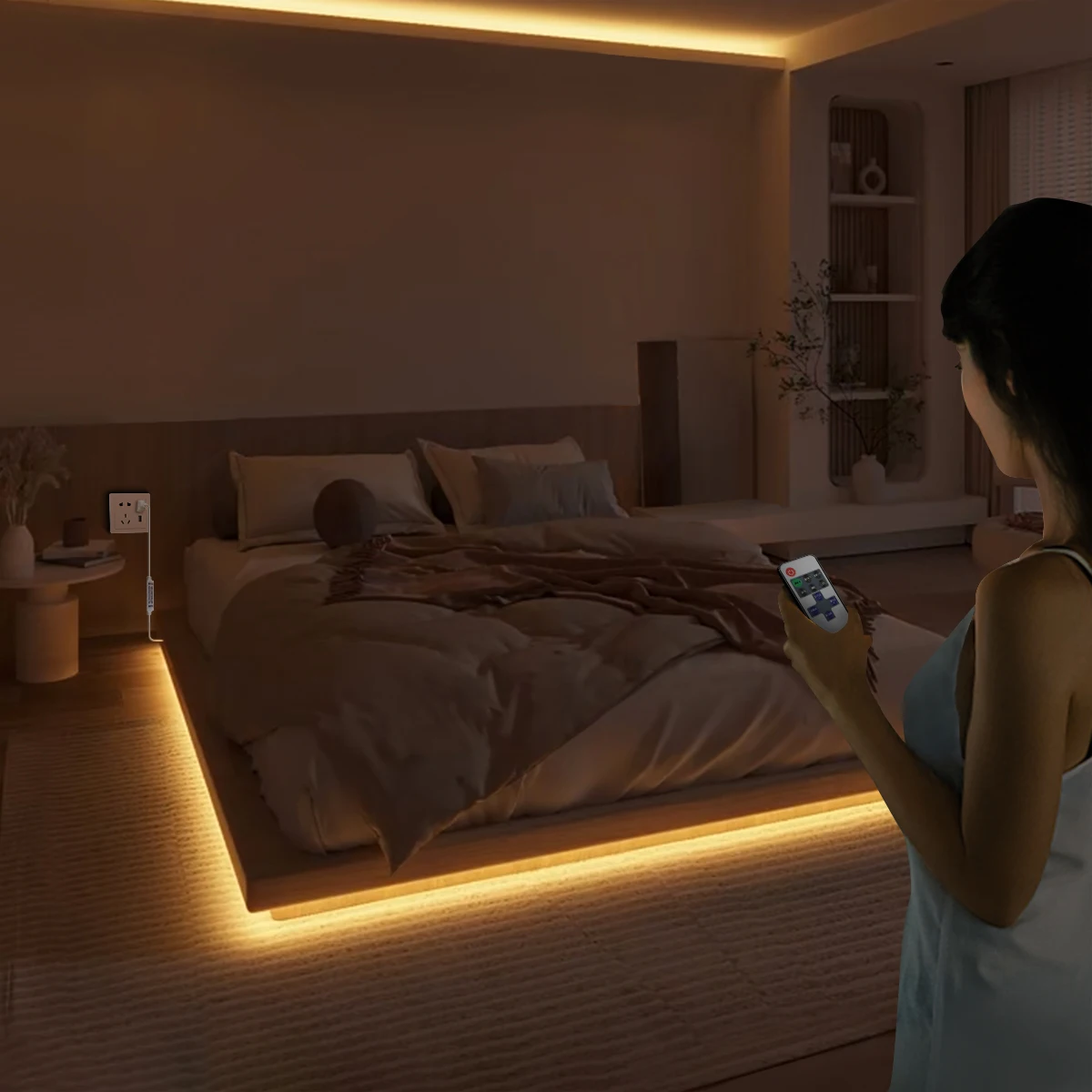 LED Touch Dimmable Waterproof Backlight Strip for Kitchen Cabinets and Home Lighting