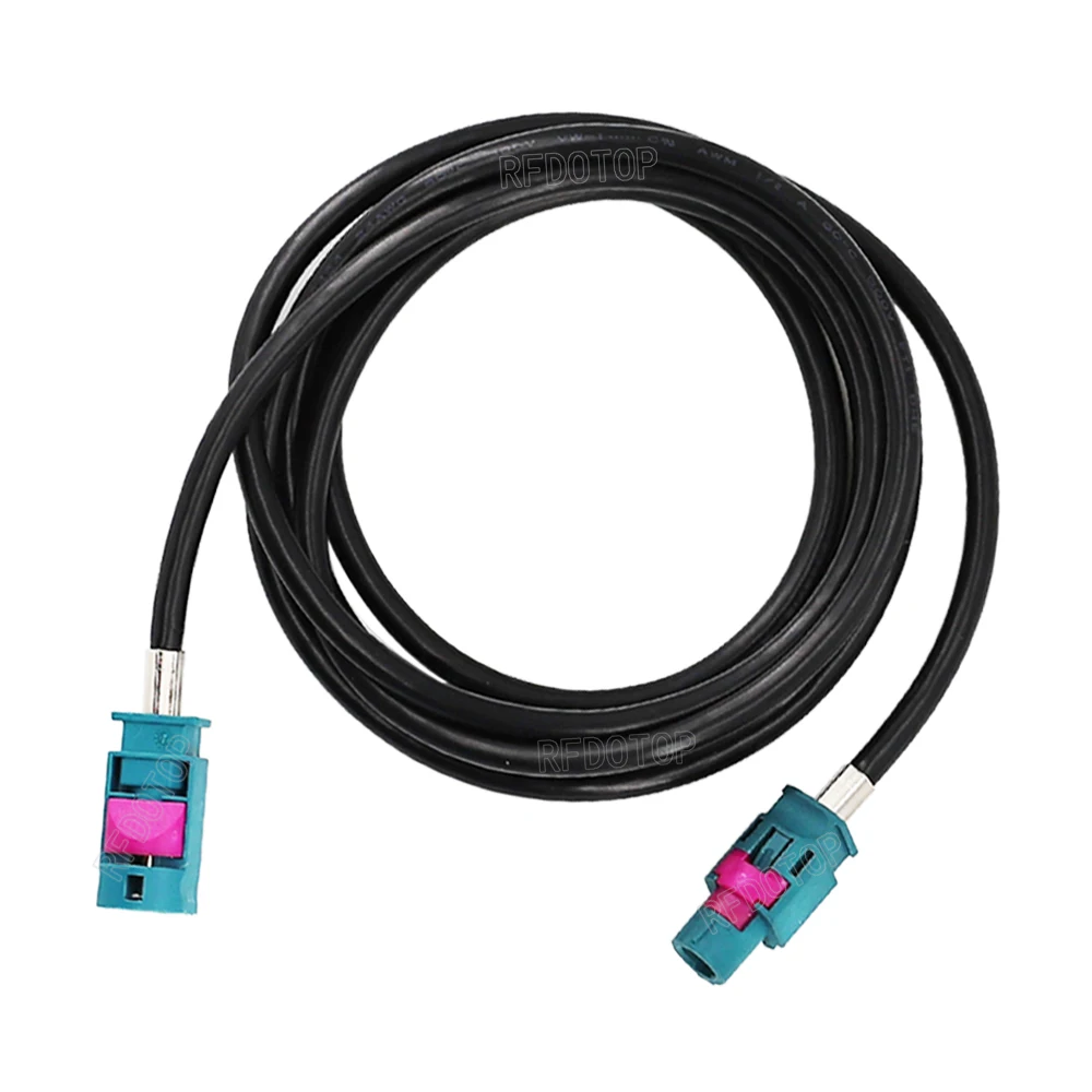 4 Pin HSD LVDS Code Z Male Plug to Female Jack Connector 535