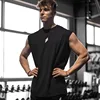 Summer Fitness Sports Tank Top Men's Breathable Loose Fit Training Sleeveless T-shirt Quick Drying vest male Fitness Clothing 1