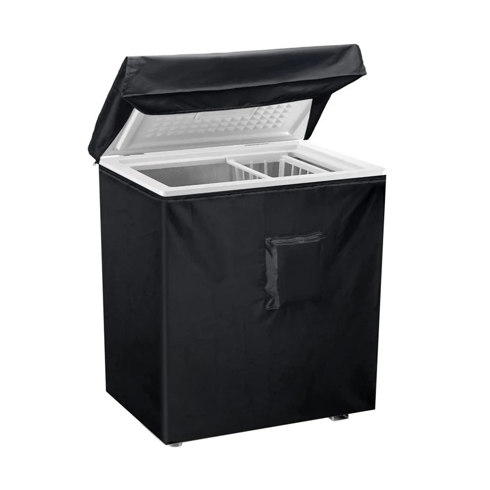 Waterproof Outdoor Chest Freezer Cover with Zipper