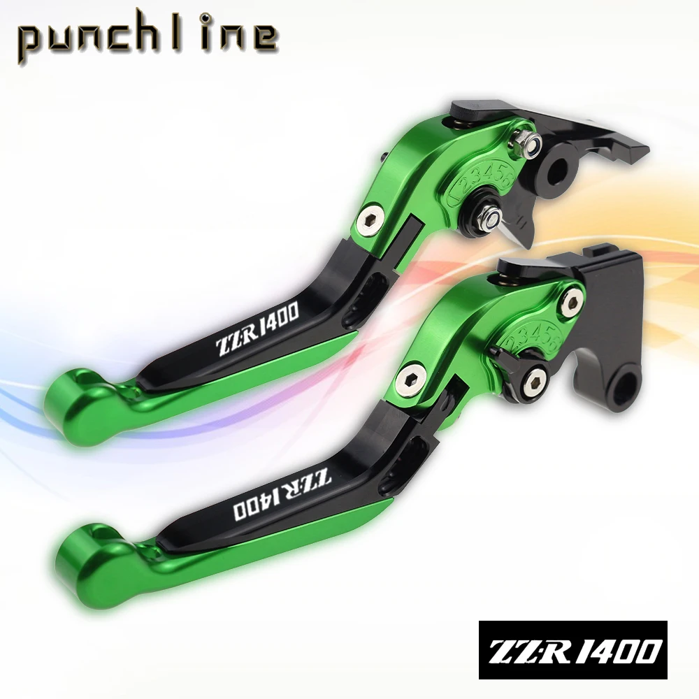 

Fit For ZZR1400 2006-2017 ZZR 1400 Motorcycle CNC Accessories Folding Extendable Brake Clutch Levers Adjustable Handle Set