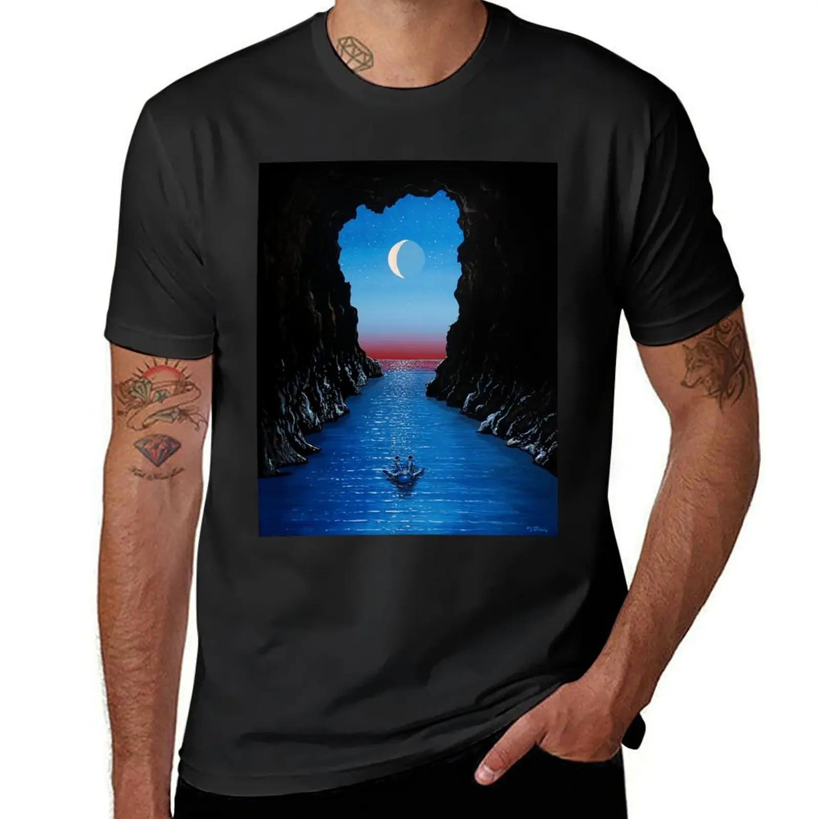 Night Drift T-Shirt sweat plus sizes boys whites t shirts for men pack