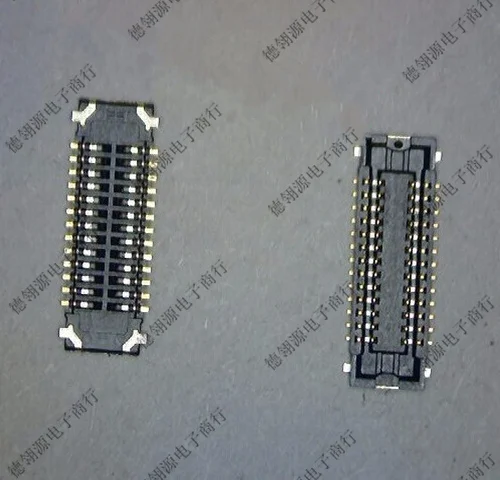 

20pcs/lot AXE324124 0.4mm legs width 24pin USB 100% New and Original