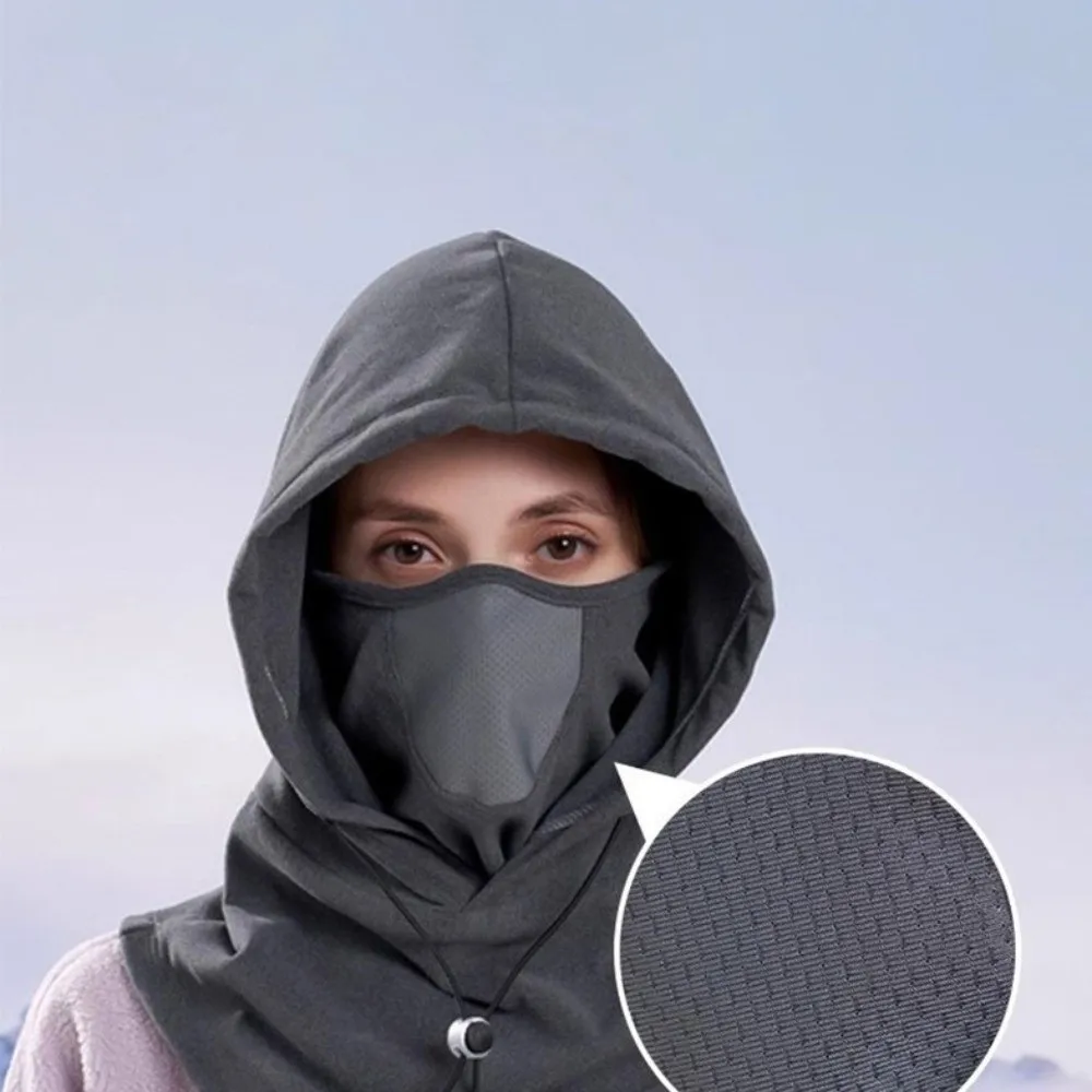 New Warm Scarf Mask Integrated Hat Windproof Coldproof Helmet Cap Breathable Waterproof Pullover Cap for Outdoor Cycling Skiing