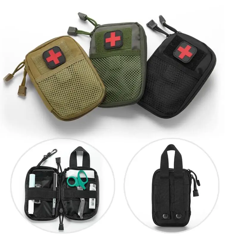 Camping Hunting Tactical EDC Pouch Wallet Molle Tactical First Aid Kits Medical Bag Bug Out Bag Emergency Medical Kits