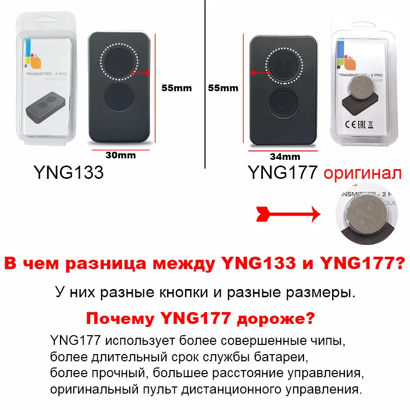 Doorhan Adó 2Pro 4Pro Kapu Távirányító Kulcstartó Gát 433Mhz Dynamic ...