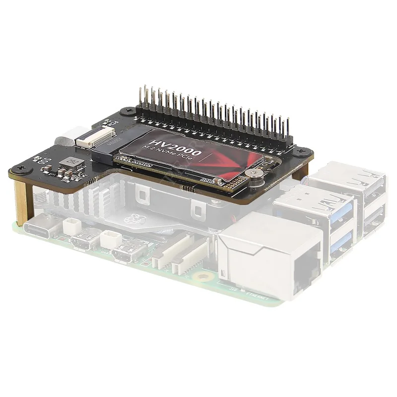 PCIe to M.2 NVMe SSD  , HAT X1000 2242 2230, Pi5   5  X1000