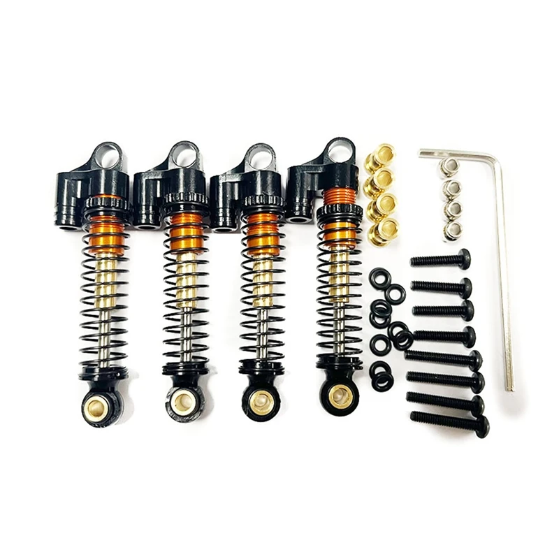 

Для FMS FCX24 Metal 43mm Shock Non Oil Oressure 1/24 аксессуары для радиоуправляемой машинки, красный