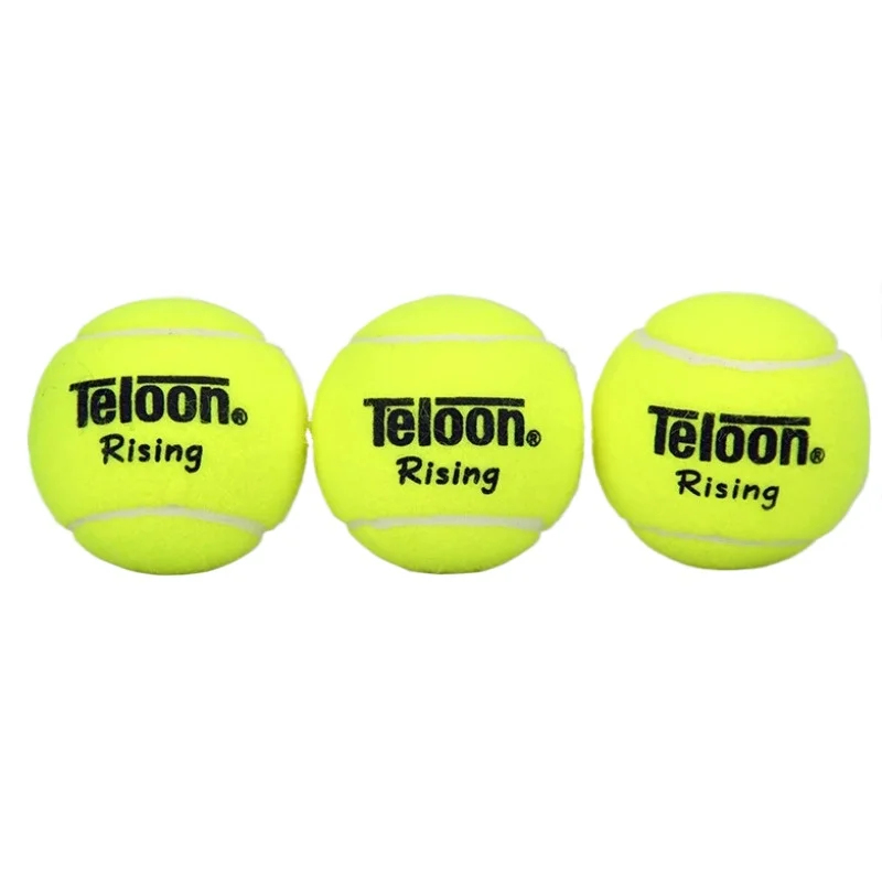 Teloon Rising Durable Tennis Ball Balls Match Middle Senior Players 30pcs/set