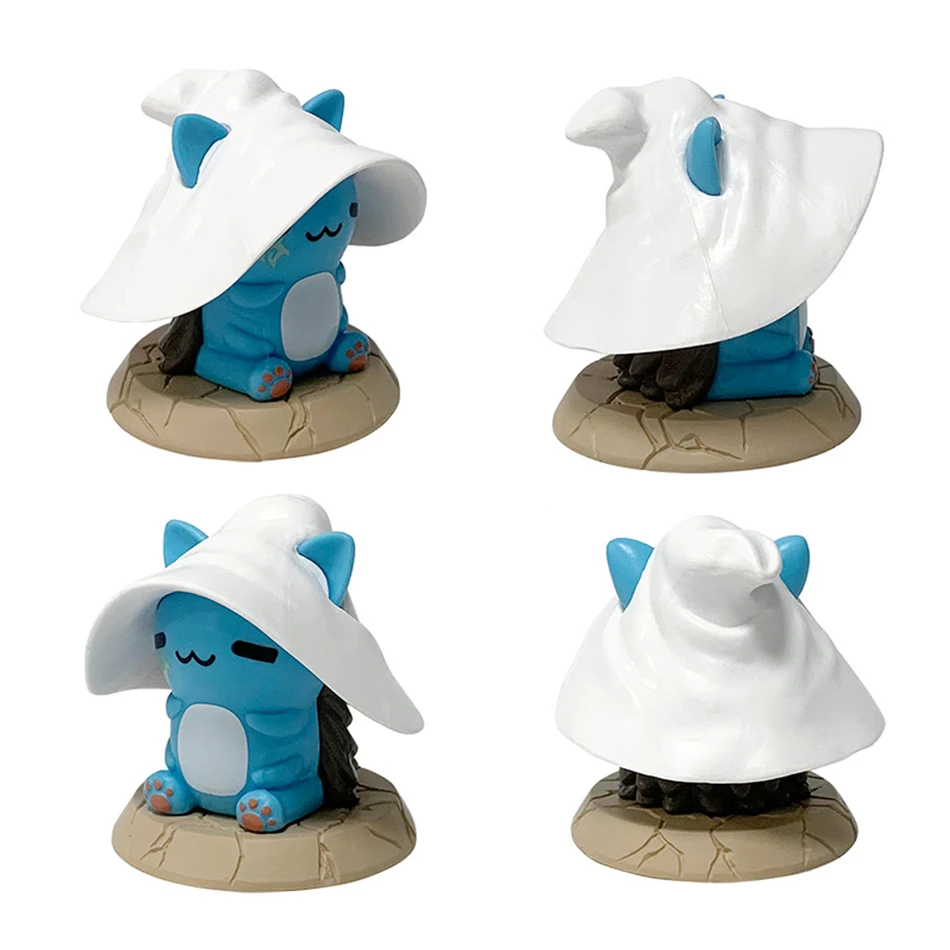 Neue Bandai Gaming Q Version Elden Ring Mini Ranni Cat Melina Malenia The Half-Wolf Actionfigur Lani Magic Ornaments PVC-Puppen – Detail 5